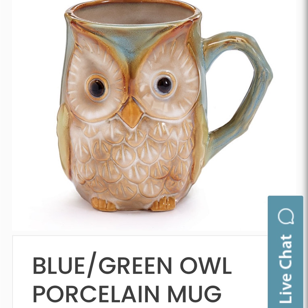 Burton And Burton Ceramic Owl Coffee Tea Mug